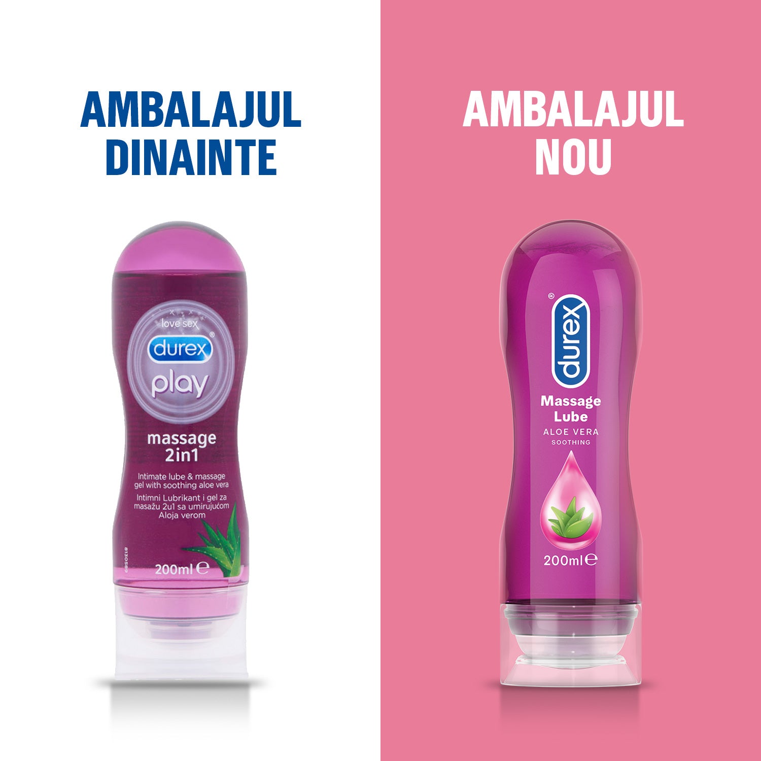 Lubrifiant Durex Play Massage 2in1 200 ml